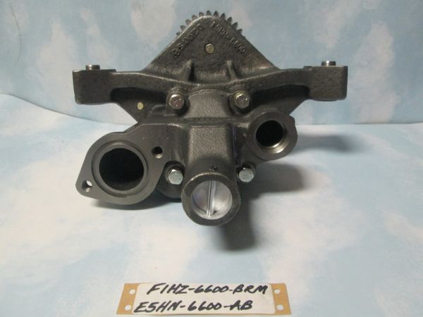 F1HZ-6600-BRM/E5HN-6600-AB FORD OIL PUMP 7.8L WITH PICK UP TUBE TRUCK REAR SUMP NOS