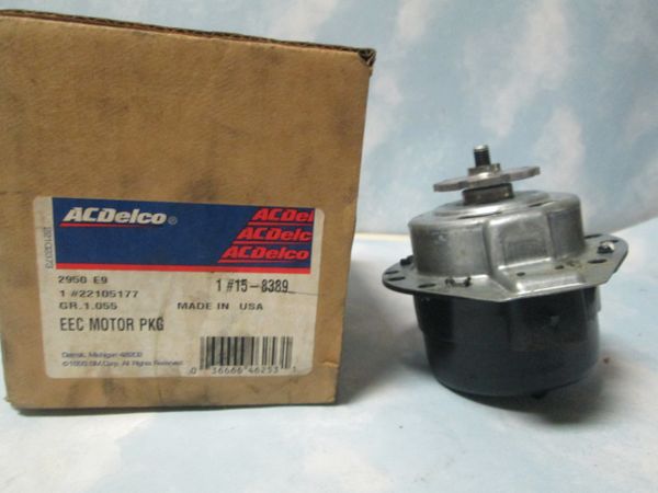 15-8389 AC DELCO BUICK PARK AVENUE ENGINE COOLER FAN MOTOR