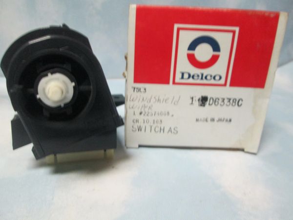 D6338C AC DELCO WINDSHIELD WIPER SWITCH