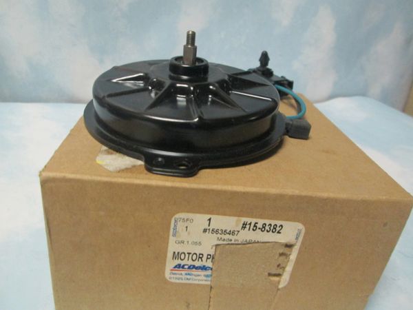 15-8382 AC DELCO ELECTRIC COOLING FAN MOTOR