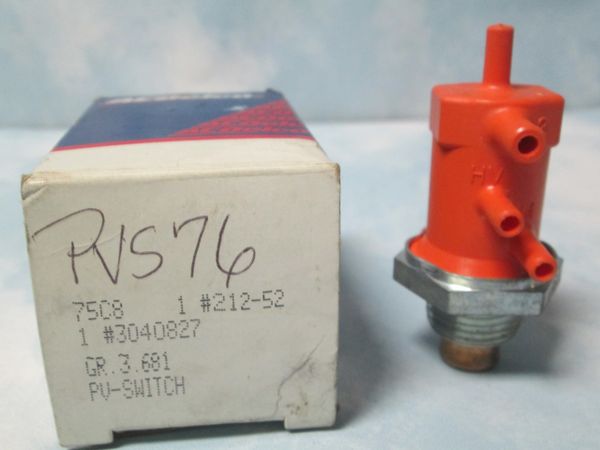 212-52 AC DELCO PORT VACUUM SWITCH NEW