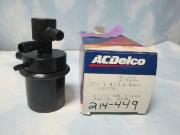 214-449 AC DELCO DECLARATION VALVE NEW