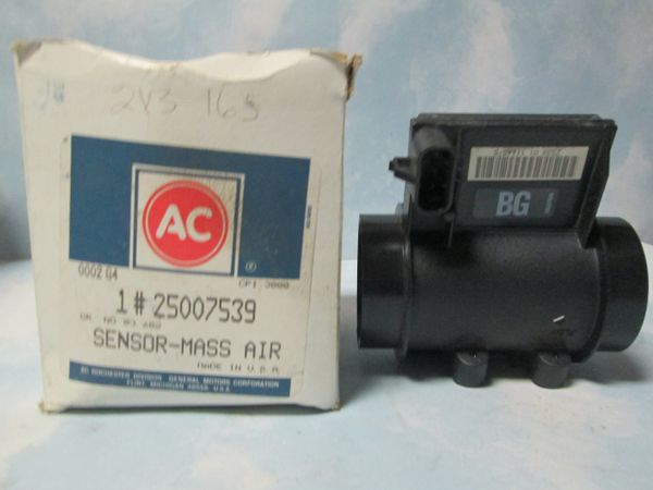 25007539 AC DELCO MASS AIR FLOW SENSOR NEW