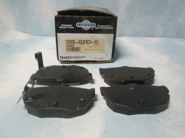 D323 DISC BRAKE PADS REAR