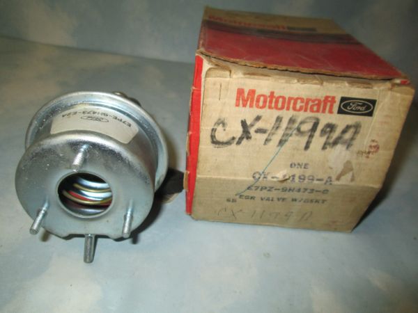 CX-1199-A MOTORCRAFT EGR VALVE NEW 85-88