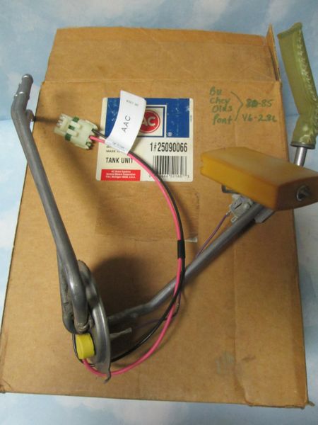 25090066 AC DELCO FUEL PUMP TANK UNIT NOS 80-85 V6 OLDS CHEVY PONTIAC