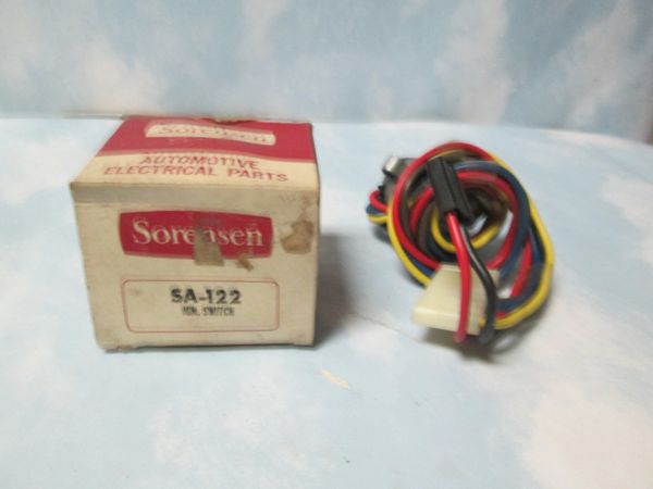 SA-122 SORENSEN IGNITION SWITCH NEW DODGE