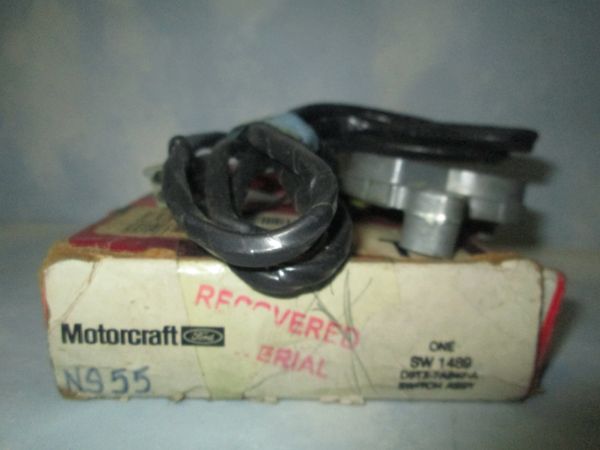 SW-1489 MOTORCRAFT NEUTRAL SAFETY SWITCH