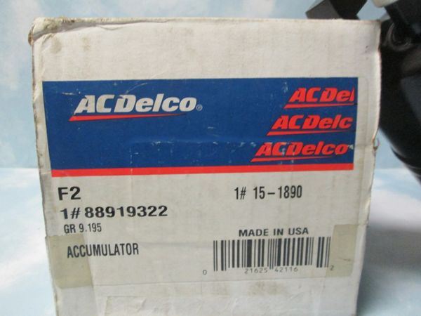 15-1890 AC DELCO ACCUMULATOR NEW GM