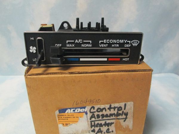 16049510 HVAC CONTROL ASSEMBLY NEW