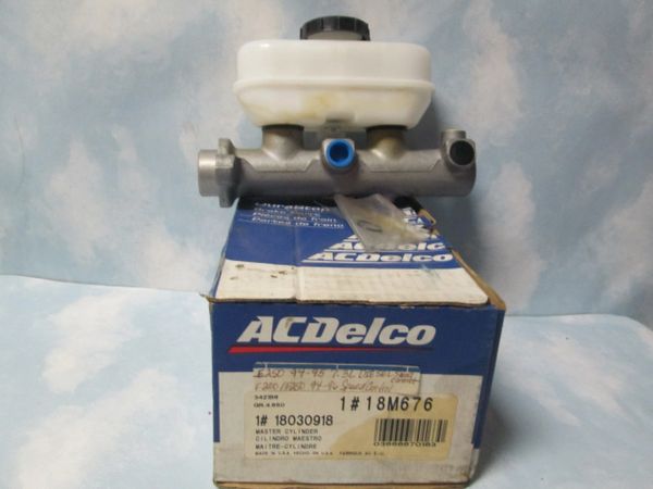 18M676 MASTER CYLINDER OEM NEW SPEED CONTROL DIESEL SELECT CONTROL 94-96 E250 E350 F250 7.5L 7.3L FORD TRUCK AC DELCO GAS & DIESEL