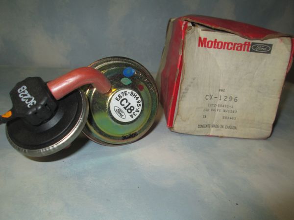 CX-1296 MOTORCRAFT EGR VALVE NEW RANGER C18