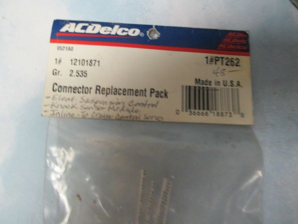 PT262 AC DELCO CONNCTOR RELACEMENT NEW