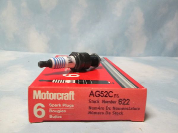 AG52C MOTORCRAFT SPARK PLUGS SET OF 6