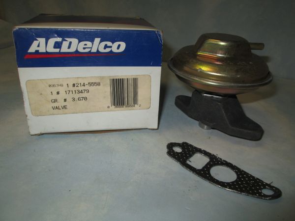 214-5558 17113479 AC DELCO EGR VALVE GM NOS