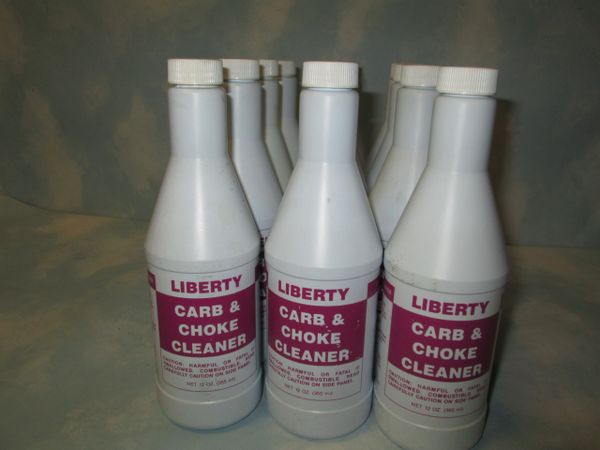 LIBERTY CARB &CHOKE CLEANER POUR 12 CASE