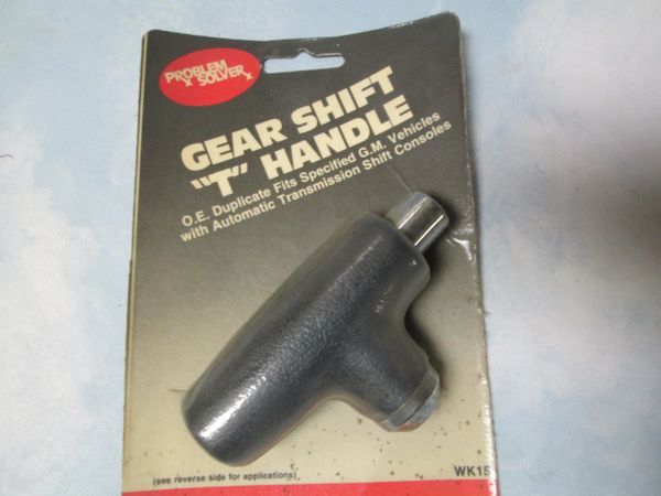 WK15 GEAR SHIFT T HANDLE W/AUTOMATIC TRANSMISSION SHIFT CONSOLES