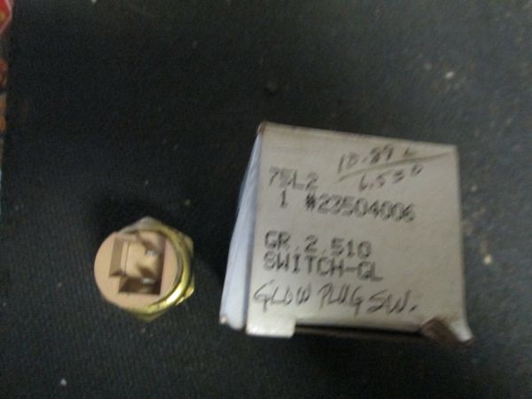 23504006 AC DELCO DIESEL GLOW PLUG SWITCH NEW