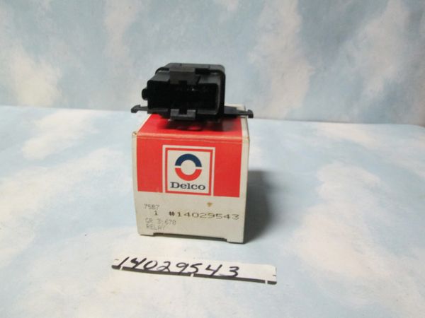 14029543 AC DELCO EMISSION AIR CONTROL RELAY NOS