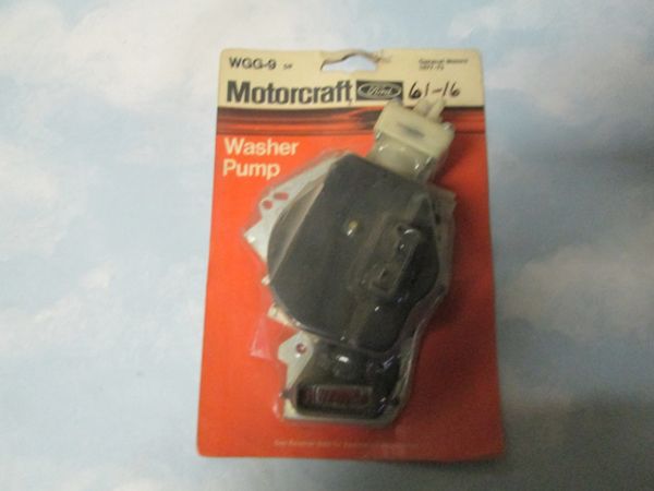 61-16 ANCO WGG-9 MOTORCRAFT WASHER PUMP NEW