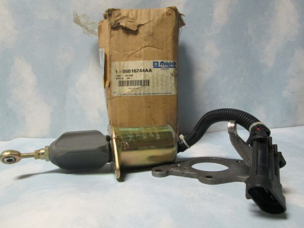 05016244AA MOPAR DODGE RAM 1500 2500 3500 PT CRUISER CUMMINS DIESEL SOLENOID, FUEL SHUTOFF NOS