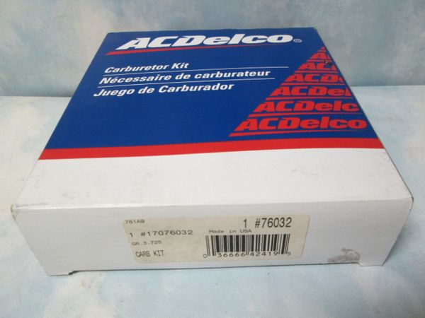 17076032 AC DELCO CARBURETOR KIT NOS