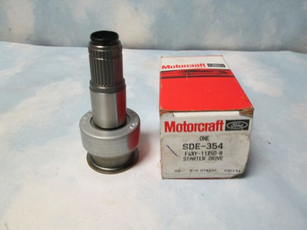 SDE-354 MOTORCRAFT STARTER DRIVE NEW