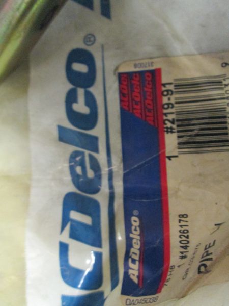 219-91 AC DELCO AIR INJECTION PIPE CHEVY TRUCK NOS