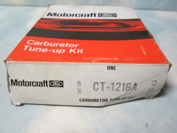 CT-1216A MOTORCRAFT CARBURETOR TUNE-UP KIT NOS