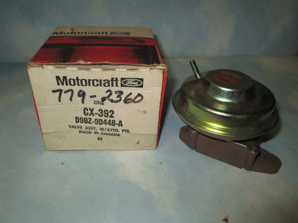 CX-392 MOTORCRAFT EGR VALVE NOS D9BZ-9D448-A 77-86 Cars & Trucks