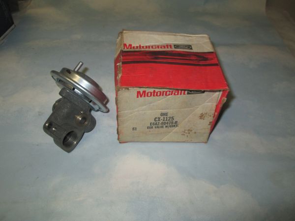 CX-1125 MOTORCRAFT EGR VALVE 88-90 FORD BRONCO RANGER T-BIRD LINCOLN TEMPO NOS