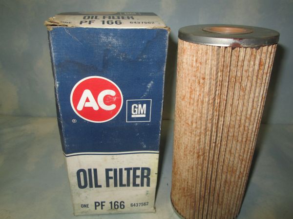 PF166 AC DELCO VINTAGE NOS OIL FILTER