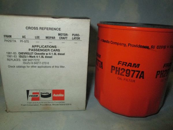 PH2977A FRAM OIL FILTER NEW