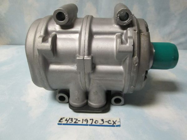 E43Z-19703-CX FORD TEMPO ESCORT AC COMPRESSOR W/O CLUTCH REMAN