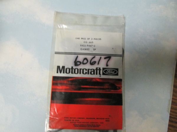 60617 CARBURETOR BASE GASKET MOTORCRAFT NEW