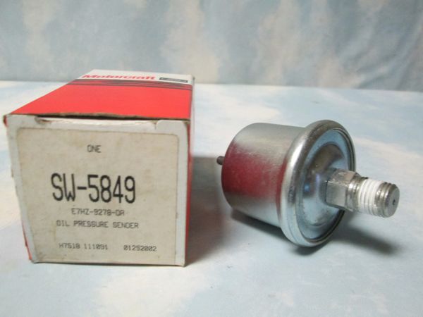 SW-5849 MOTORCRAFT OIL PRESSURE SWITCH 87-88 E-150 E-250