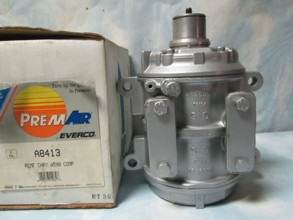 A590 EVERCO REMAN CHRYSLER DODGE A/C COMPRESSOR W/O CLUTCH