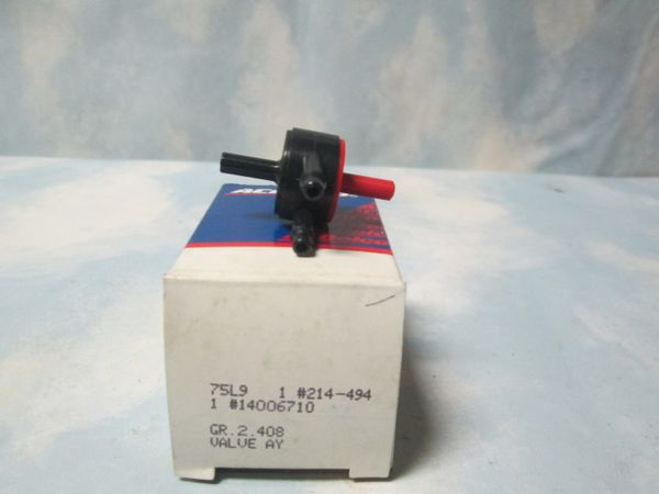 214-494 AC DELCO TRANSMISSION VALVE NEW