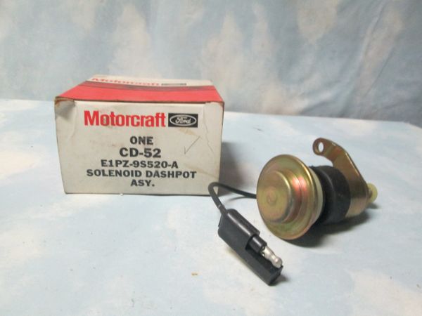 CD-52 MOTORCRAFT SOLENOID DASHPOT ASY NEW