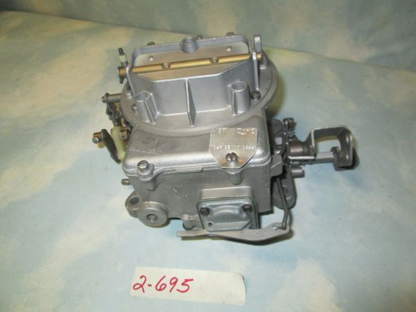 D4TZ-9510-DBX (2-695) 64-79 - 289 302 F150-F250 FORD JEEP CARBURETOR MANUAL REMAN