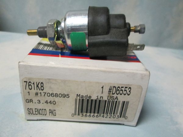 D6553 AC DELCO CARBURETOR IDEL CONTROL SOLENOID NEW