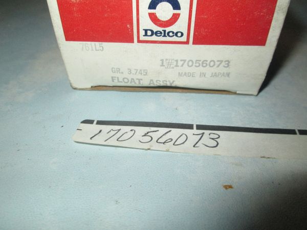 17056073 AC DELCO FLOAT ASSY NEW 1979-1986 GM 2BBL Carburetors.