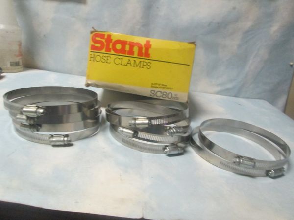 SC80 STANT TRUCK HOSE CLAMPS BOX OF 10 NEW