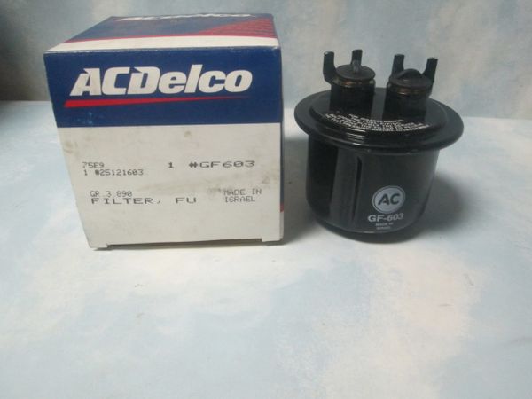 GF603 AC DELCO FUEL FILTER HONDA PRELUDE NEW