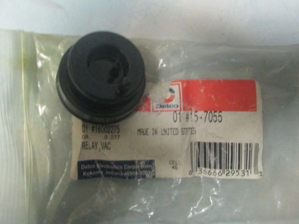 15-7055 AC DELCO BLOWER RELAY NEW OEM