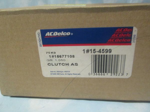 15-4599 AC DELCO FAN CLUTCH CHEVY C10 84-86 6.2L DIESEL NEW NOS