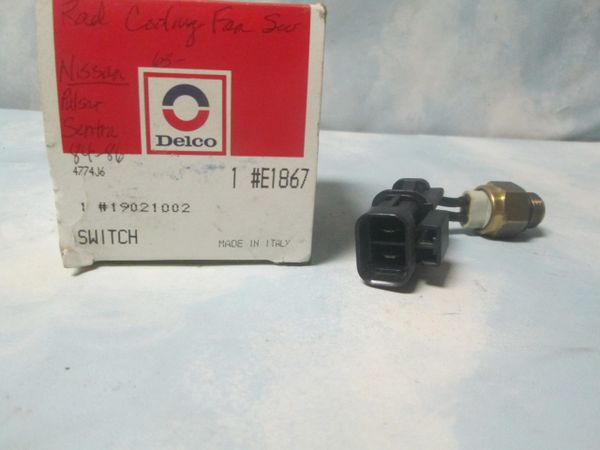 E1867 AC DELCO COOLANT TEMPERATURE SWITCH SENTRA NEW