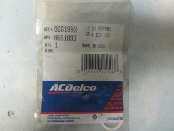 8661893 DELCO AUTO TRANSMISSION SEAL NEW