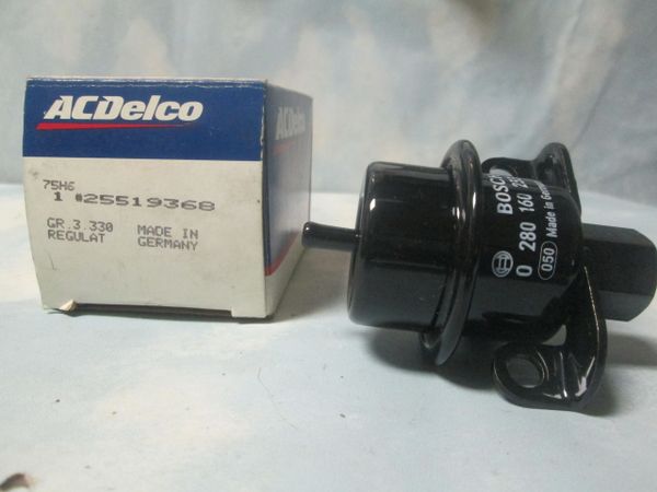 25519368 FUEL PRESSURE REGULATOR 85-93 BUICK REGAL LESABRA OLDSMOBILE CADILLAC NEW AC DELCO
