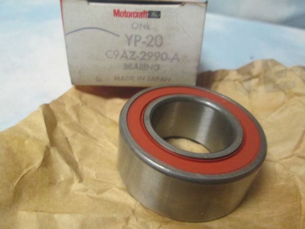 YP-20 MOTORCRAFT FORD GALAXIE FALCON MUSTANG FAIRLANE MUSTANG THUNDERRBIRD OEM AIR COMPRESSOR BEARING NOS